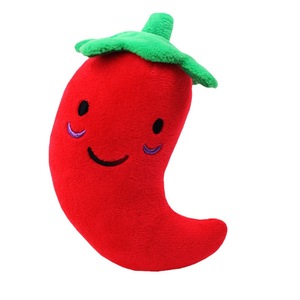 Chili <b>Plush</b> Squeaky Pet Toy For Dogs And <b>Cats</b> Bite Resistant Plaything - Product Image 2