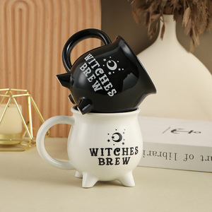 Tazas de cerámica creativas geométricas modernas, colores personalizados, diseño creativo Simple, tazas de café de estilo americano, empuñadura de capacidad de 380Ml - Product Image 3