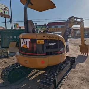 รถขุดขนาดเล็กมือสอง Caterpillar 303 Cr น้ำหนัก 3-3.5 ตัน พร้อมระบบขับเคลื่อนรวดเร็ว ใช้เครื่องยนต์ Cat จากญี่ปุ่น พร้อมชิ้นส่วนมอเตอร์หลัก - Product Image 1