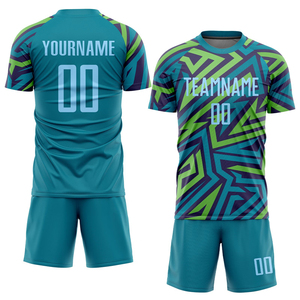 Fornecedores de Camisas de Futebol com Logo Sublimado, Novo Design, Conjunto de Camisas Esportivas por Atacado - Product Image 3