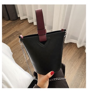 Fashion Bucket Cute <strong>Mini</strong> Purses Chain Shoulder Handbag <strong>Black</strong> Cross Body Hand <strong>Bags</strong> - Product Image 3