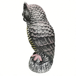 Tiny Hawk Guard Spark Eyes Owl, Hibou de Garde de Jardin Réaliste 25,5 cm, Répulsif d'Oiseaux, Protection de Jardin, Répulsif de Nuisibles Extérieur - Product Image 6