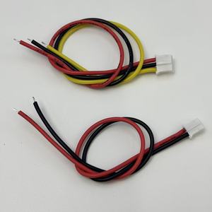 Câble d'alimentation en silicone PH2 2P 3P, faisceau de câblage personnalisé, fiche femelle PH2, fil de connexion en silicone - Product Image 1