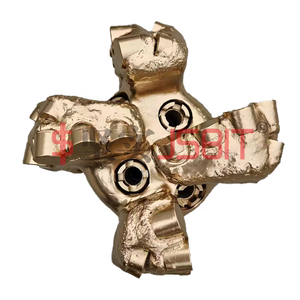 6インチ4ブレード二列カッタースチールボディPCDビットハードロック掘削用ディープカットダイヤモンド水井戸ドリルビット - Product Image 5