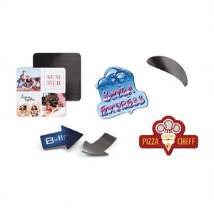 Autocollant magnétique Flex 30, forme irrégulière, aimants de réfrigérateur en plastique, design moderne personnalisé pour la décoration de la maison et du bureau - Product Image 2