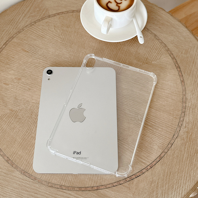 Transparent Four Sided Fall Prevention Tablet Case Tpu Soft Shell Cover for Ipad Mini 1 2 3 4 5 6 Air 10.9 Ipad Pro 11