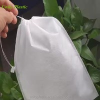 Vente flash : 300 sacs à chaussures non tissés - Sacs de rangement jetables anti-poussière avec cordon de serrage pour événements de mariage/hôtel/spa