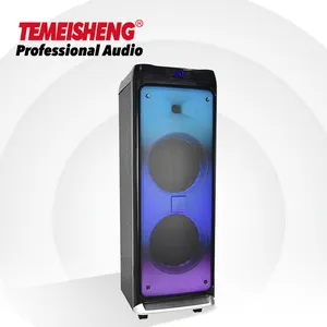 2023 private big loud outdoor BT v5.0 speaker box with TWS function PA flame light party box PMPO 800W Hyper Power Bass speaker