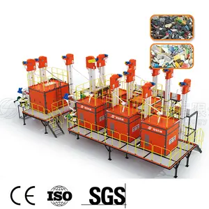 MSW Sorting Equipment for Recycling Plant to Energy Garbage separating to RDF SRF Mixed plastic handling system