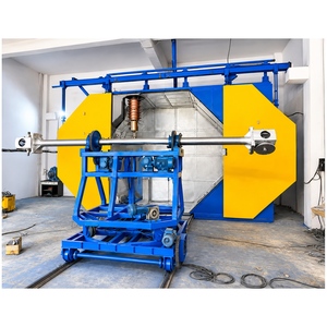 Machine de rotomoulage biaxiale à 2 bras, équipement de fabrication automatique de réservoirs en plastique, machine de moulage rotatif industrielle - Product Image 2