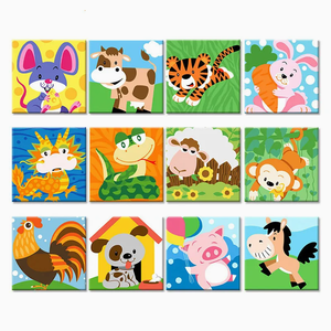 Meilleure vente DIY Painting by Numbers Cartoon Animals avec des prix bon marché - Product Image 3