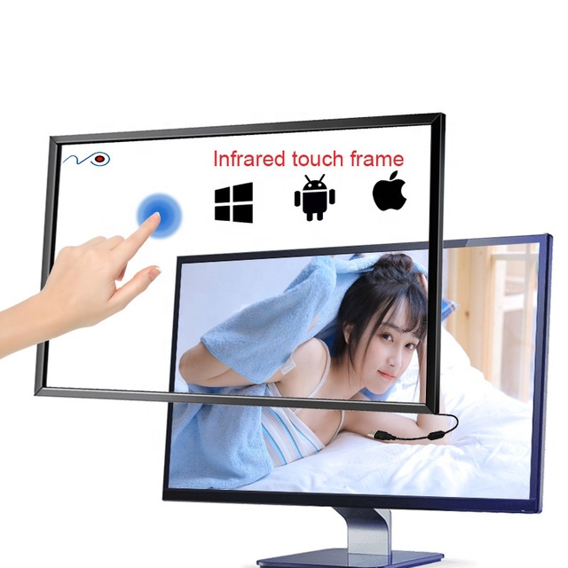 Hot Sale 40 Inch Usb Multi Touch Smart Interactive IR Touch Screen Frame