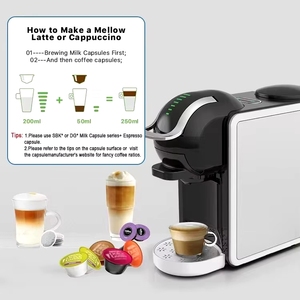   Cafetera 3 en 1 de Nuevo Estilo para Dolce Gusto, Cafetera Multi-Cápsulas <span class=keywords><strong>con</strong></span> Presión de 19 Bares - Product Image 2