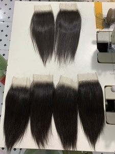 Collection Cloudy Hair – Cheveux Humains Véritables Grade Remy, Fermeture en Dentelle HD avec Double Trame Cousue à la Machine, Tailles 13X6/13X4/4X4/4X1/5X5, 100g - Product Image 3