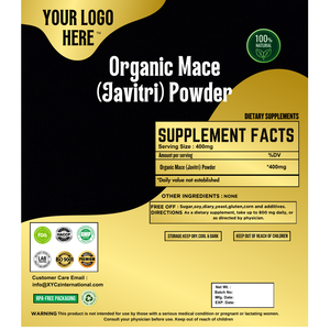 Poudre de javitri de macis biologique de qualité supérieure poudre de javitri biologique directement du fabricant indien - Product Image 2