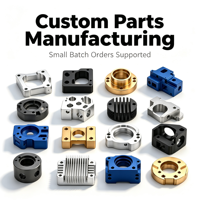 Komponen Kustom Presisi dari Kuningan, Baja Tahan Karat, dan Aluminium, Diproses dengan Mesin CNC, Pemesinan CNC, 5 Axis OEM