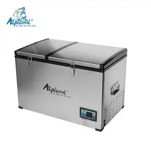 BCD100 Alpicool ac dc 12v 24v rv frigo caravan campeggio auto congelatore a doppio uso auto refrigeratore robusto frigorifero portatile