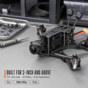 Module de transmission vidéo numérique FPV O4 Air Unit Pro avec capteur CMOS 1/1,3 pouce, caméra 4K/120fps pour les constructeurs de drones FPV - Product Image 3