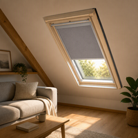 Store occultant sur mesure pour lucarne Velux, rideau enrouleur manuel ou électrique pour fenêtre de toit, isolation thermique, fourniture directe usine