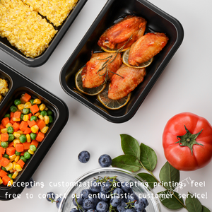 Nhà máy cung cấp bán buôn nhiệt chống <span class=keywords><strong>cpet</strong></span> thực phẩm khay lò vi sóng khay - Product Image 6