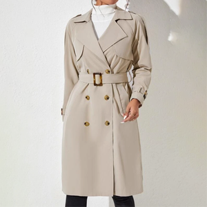 Popolare <span class=keywords><strong>Trench</strong></span> da <span class=keywords><strong>donna</strong></span> <span class=keywords><strong>Trench</strong></span> <span class=keywords><strong>Trench</strong></span> da <span class=keywords><strong>donna</strong></span> Design di tendenza moda Outlet personalizzato <span class=keywords><strong>Trench</strong></span> a scelta bianca <span class=keywords><strong>Trench</strong></span> classico <span class=keywords><strong>Beige</strong></span> - Product Image 6