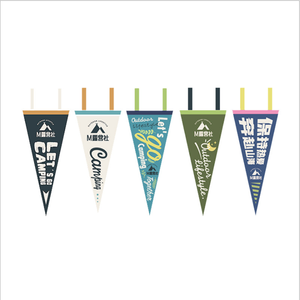 Décorations de Noël de taille personnalisée-Drapeau extérieur en feutre à motifs - Product Image 6