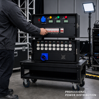 Boîtier de prise NEMA compact, étanche, personnalisable, certifié CE, avec protection MCB, double tension 240V 250V, directement de l'usine OEM