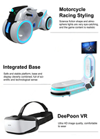 Simulateur de moto et de course automobile en réalité virtuelle immersive 9D Dreamland – Jeux VR Moto