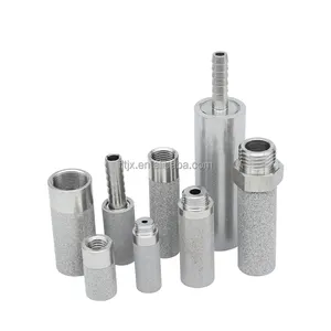 Sintered porous metal stainless steel sparger water filter tube