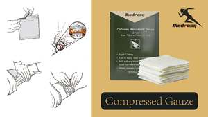 Прямая поставка с завода, горячая распродажа, раневая повязка, экстренная рентгеновская Гемостатическая Марля хитозана - Product Image 3