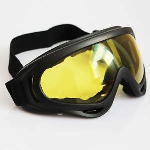 Lunettes de moto X400, coupe-vent, noires, jaunes, transparentes, arc-en-ciel, verres orange, lunettes de protection pour sports de plein air, cyclisme - Product Image 4