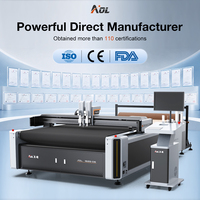Máquina de Corte Automática CNC con Cuchilla Oscilante Digital 1625 para Prendas de Vestir, Telas de una Sola Capa y Tapicería