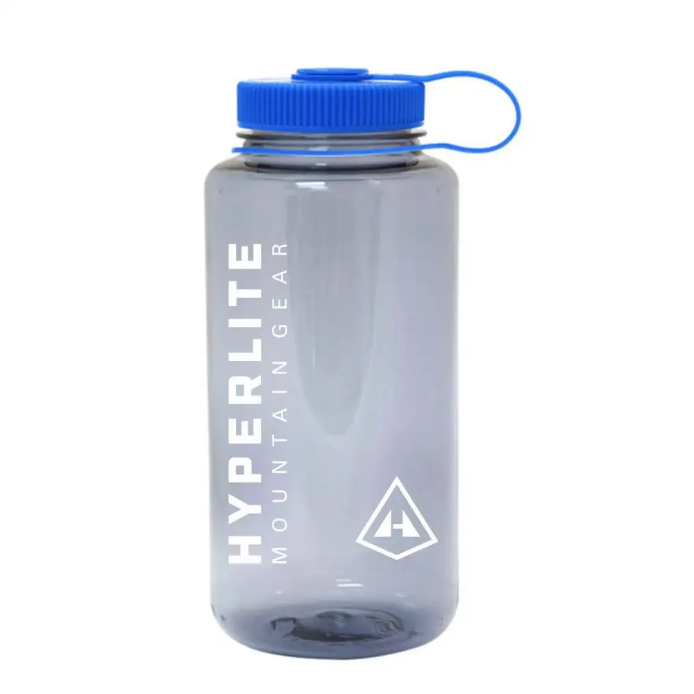 GZYSL Nalgene-botella de agua deportiva personalizada, 32oz, 1000ml, sin BPA, tritán, de plástico, con tapas de boca ancha