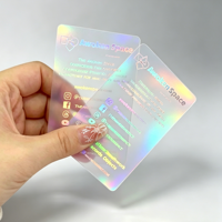 Tarjeta Magnética de Membresía de PVC Impermeable Personalizada, Diseño Holográfico Láser, Acabado Mate/Brillante, Tamaño y Grosor Personalizables, Impresión