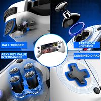 Controlador de Juegos Móvil Telescópico Yo BSP-D11 con Luz RGB, Gamepad Extensible para Teléfono, Compatible con Android, iOS, P3, P4 y Switch