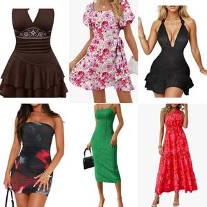 Vêtements de Marque Robes Femme Nouveaux Lots Mixtes de Vêtements Neufs Expédition Aléatoire Vêtements de Marque Tailles L XL Nylon - Product Image 3