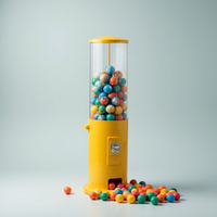 Distributeur de capsules et de bonbons à monnayeur DEER Business Idea, grande capacité (300-600 pièces), multicolore, pour enfants