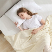 3 Zoll Gel-Memory-Foam Belüftete Hochdichte Matratzenauflage in Queensize mit Abnehmbarem Weichem Bezug zur Linderung von Rückenschmerzen