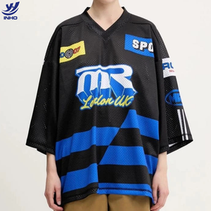 <span class=keywords><strong>Camisetas</strong></span> <span class=keywords><strong>de</strong></span> <span class=keywords><strong>Rugby</strong></span> Americanas al por Mayor 100% Poliéster Nuevo Diseño Transpirable Personalización Jersey <span class=keywords><strong>de</strong></span> Fútbol <span class=keywords><strong>Americano</strong></span> - Product Image 5