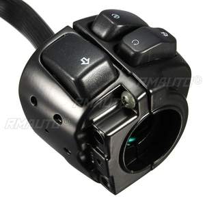 Interruptor de Control de Manillar de Motocicleta de 1 Pulgada y 25 mm, Señal de Giro y Bocina para Harley Dyna Softail Sportster 883 1200 1996-2012 - Product Image 4