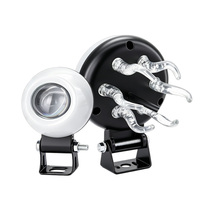 Focos LED JHS con Diseño de Medusa, Blancos y Amarillos con RGB, Faros Delanteros Impermeables y Luces Antiniebla para Motocicletas y Automóviles