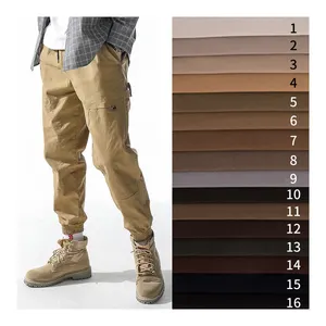 95 Bông 5 spandex vải bảo hộ lao động Elastane Twill bông spandex vải căng bông Twill vải cho quần - Product Image 1