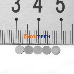 Disque en iridium de qualité supérieure D3x0.2mm, <span class=keywords><strong>plaque</strong></span> en métal précieux pour tests électrochimiques - Product Image 2