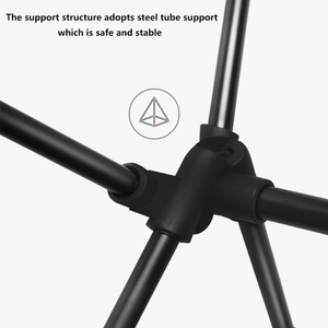 업그레이드된 경량 안전 접이식 하이백 문체어 - Product Image 4