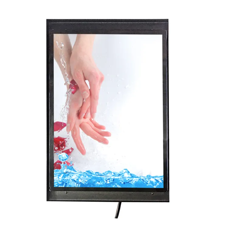 Advertising digital signage 17 inch LCD screen display monitor for Automatic hand sanitizer dispenser kiosk