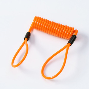 Cavo di Allarme per Bloccadisco Moto con Corda di Sicurezza in Acciaio e Cavo Promemoria - Universale, Alta Qualità, Garanzia 1 Anno - Product Image 2