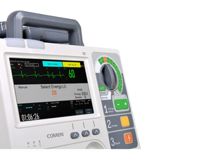 Moniteur Défibrillateur Comen S5 Avancé BTE Défibrillation Manuelle ECG 3/5 dérivations Mode Pacemaker <span class=keywords><strong>AED</strong></span> Utilisation d'Urgence Hospitalière - Product Image 3