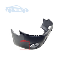 7401PV Cache-pare-chocs avant en plastique apprêté pour Citroën Peugeot Partner Van 2012-2015