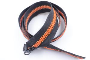 Fermetures éclair à extrémité fermée de qualité supérieure, à dents colorées alphabet, <span class=keywords><strong>Vislon</strong></span> 5, prix de gros #   Fermeture éclair en résine pour sac à dos - Product Image 3