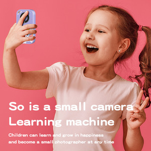Fotocamera per Bambini Unicorno Rosa con Supporto MicroSD, per Ragazze, Apprendimento e Gioco, Doppia Fotocamera, Lettore Musicale, Regalo per Compleanno e Festività - Product Image 4